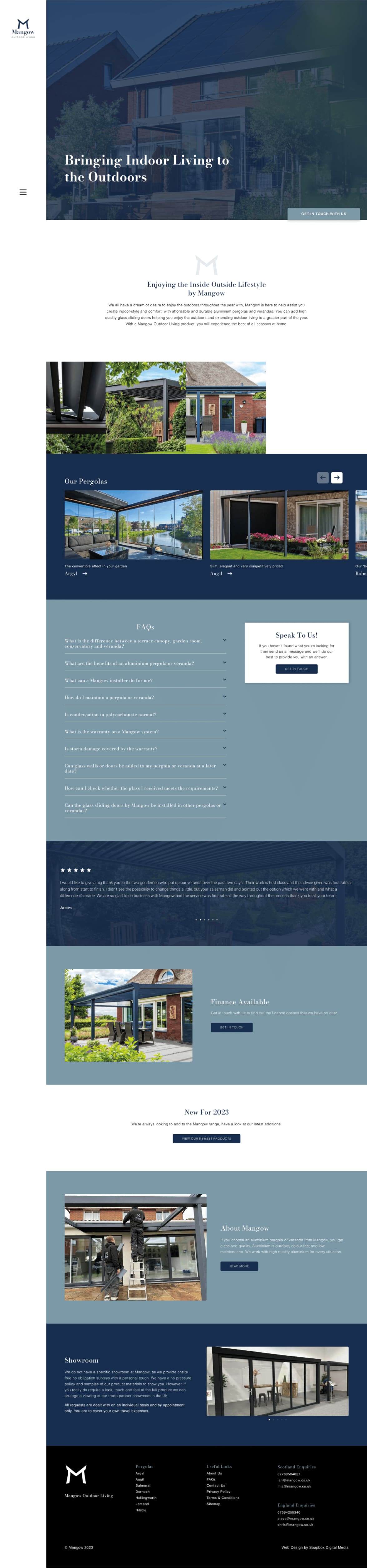 Mangow Homepage