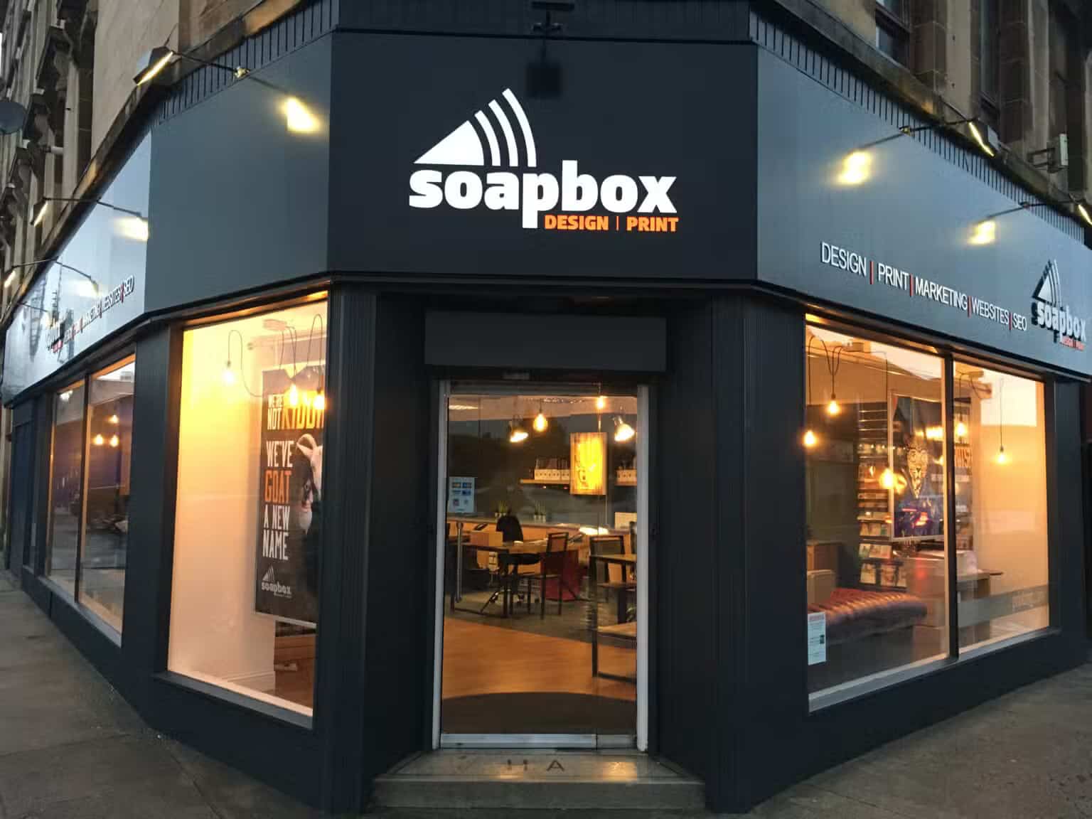 Soapbox Digital Media Glasgow Studio