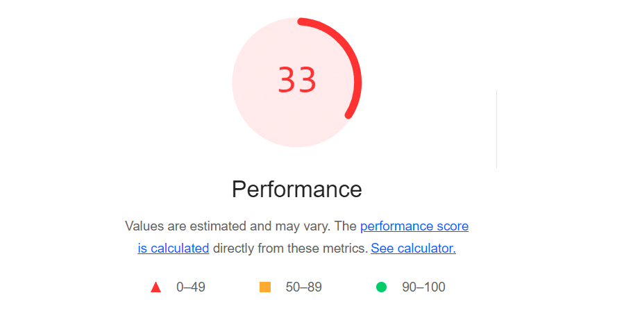 Web Speed Insights
